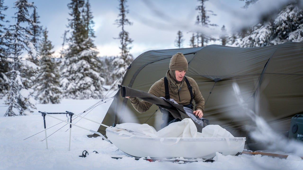 Fjellpulken® Army Xplorer pulks & winter gear